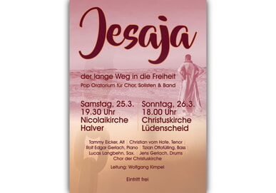 Pop- & Gospeloratorium am 25.3.2023