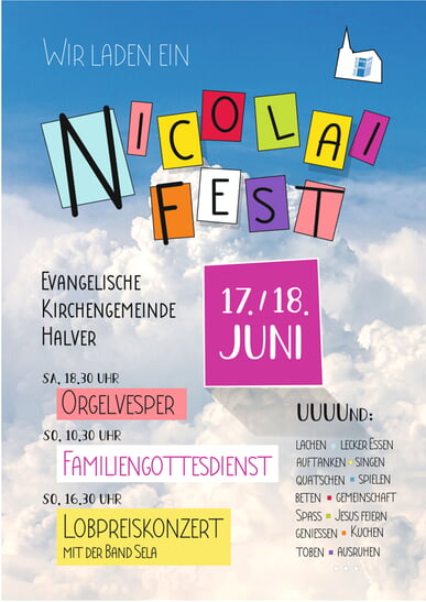 Einladung zum Nicolai-Fest