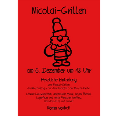 Nicolai-Grillen am Nikolaustag