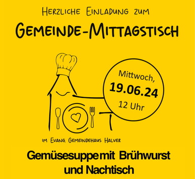 Gemeinde-Mittagstisch am 19.6.2024