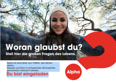 Nächster Alpha-Kurs startet am 16.9.2025