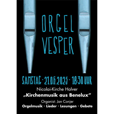 Orgelvesper am 21. Juni