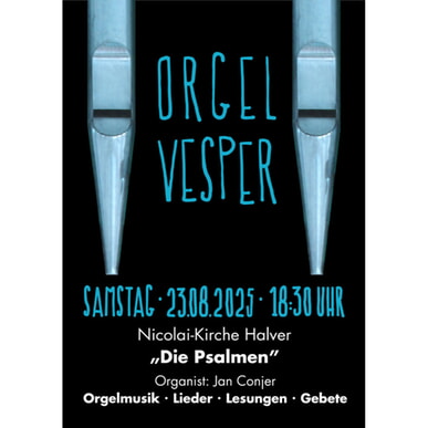 Orgelvesper am 23.08.2025