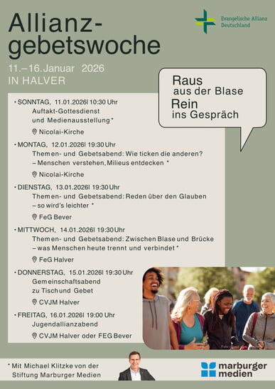 Allianz-Gebetswoche ab 11.1.2026