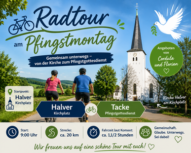 Radtour am Pfingstmontag