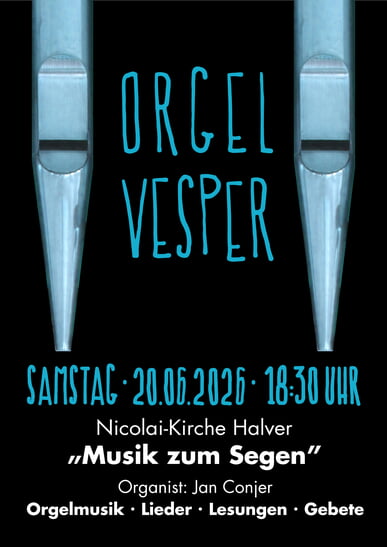 Orgelvesper am 20.06.2026