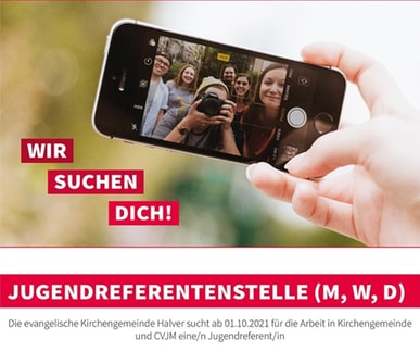 Jugendreferent gesucht